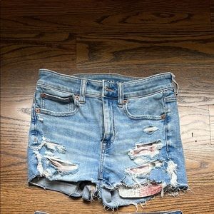 AE jeans shorts. High rise. Size 6
